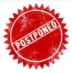 postponed